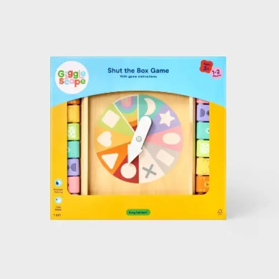 Shut the Box Variant - Gigglescape(TM): Educational Math Game for 1-2 Players with Instructions, 20 Min Play image {2}