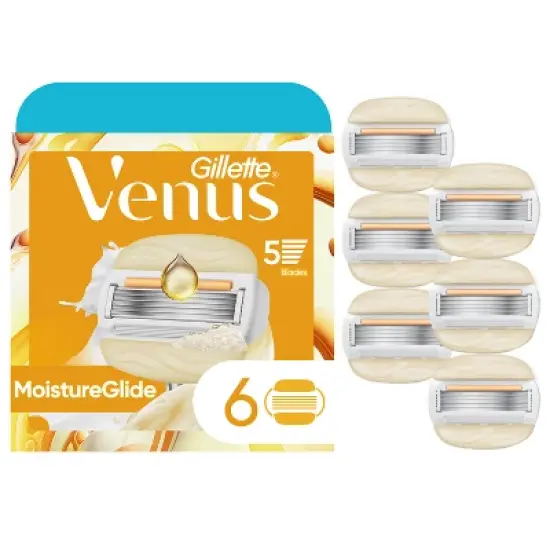 Venus ComfortGlide White Tea Women's Razor Handle,1 Razor Blade Refill and Shower Holder image {9}