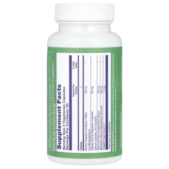 Emerita Yeast Assist Probiotic, 60 Vegetarian Capsules image {1}
