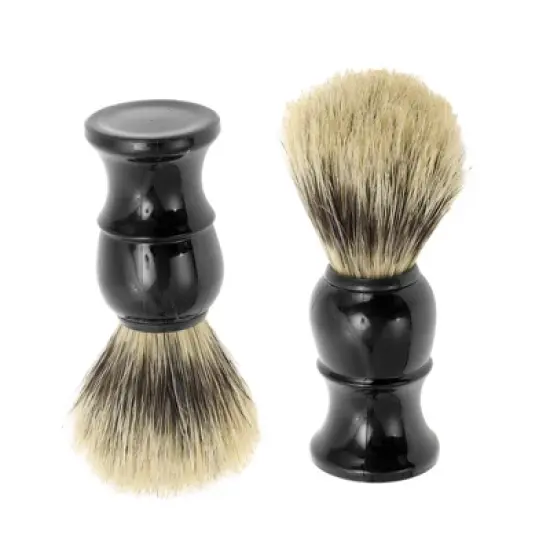 Unique Bargains Washable Shaving Brush 4.13"x1.38" Black 1 Pc image {3}