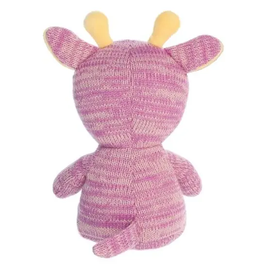 Aurora Medium Giraffe Cozyroos Snuggly Stuffed Animal Purple 10" image {3}