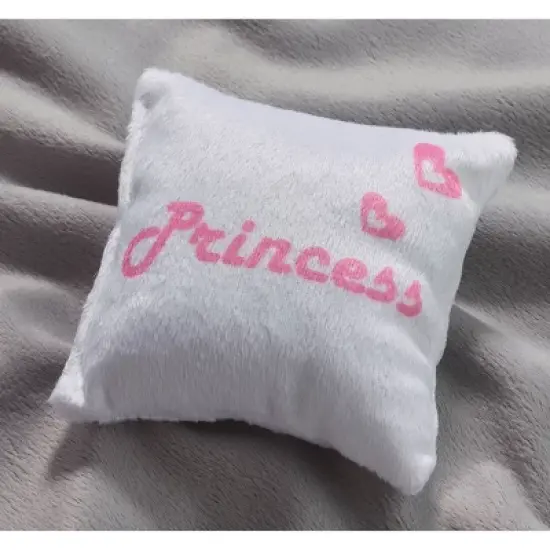 Badger Basket Scrollwork Metal Doll Loft Bed with Daybed and Bedding - White/Pink image {3}