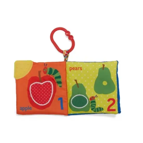 Eric Carle Hungry Caterpillar Soft Book - White image {2}