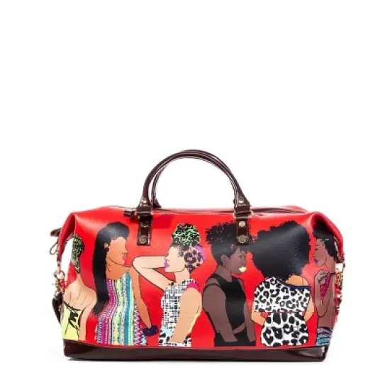 Pardon My Fro Weekender Travel Bag image {9}