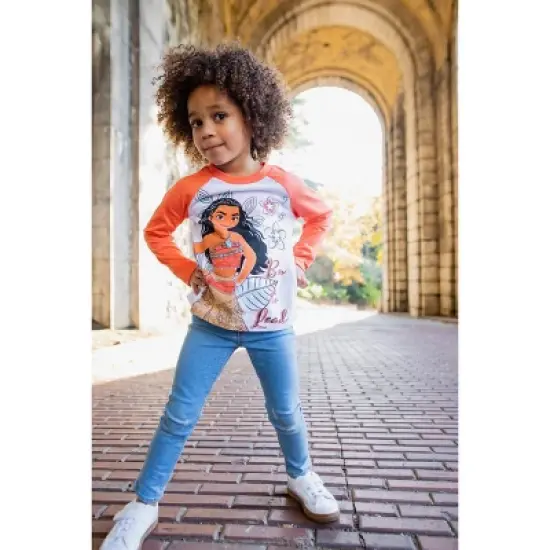 Disney Moana Girls 2 Pack T-Shirts Toddler image {5}