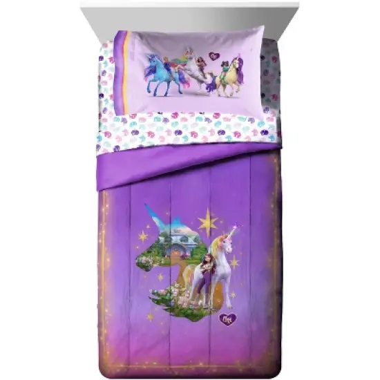 Jay Franco Unicorn Academy Twin Comforter Bed Set image {6}