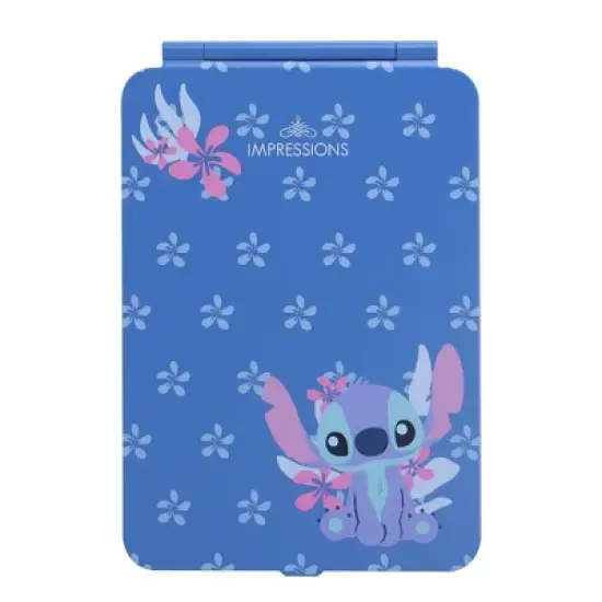 Impressions Vanity Stitch TouchPad Mini Tri-Tone LED Makeup Mirror image {9}