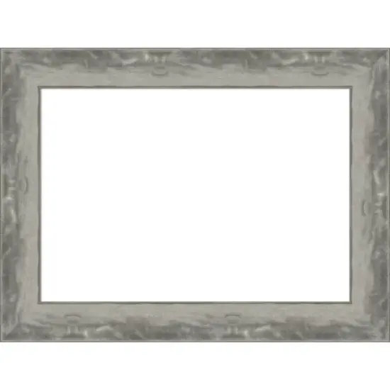 Amanti Art Waveline Silver Narrow Framed Dry Erase Magnetic Board image {9}