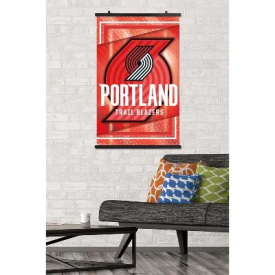 Trends International NBA Portland Trail Blazers - Logo 17 Unframed Wall Poster Prints image {1}