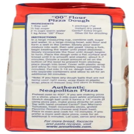 Anna Extra Fine Tipo "00" Flour - Case of 10/2.2 lb image {3}