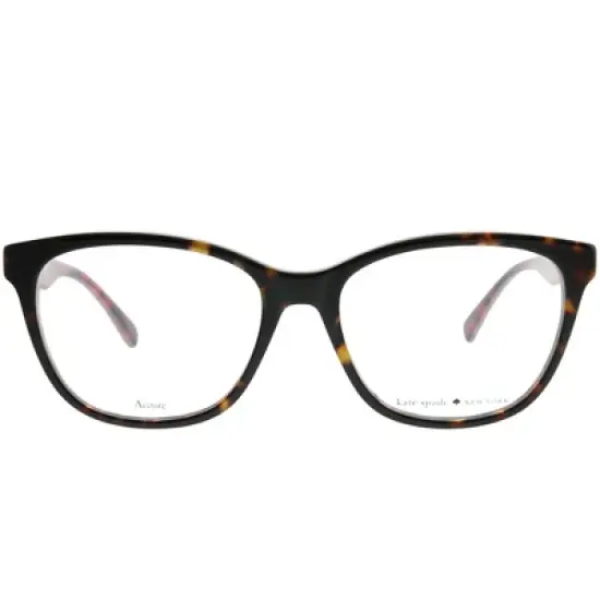 Kate Spade  2VM Womens Rectangle Eyeglasses Havana Pattern 51mm image {1}