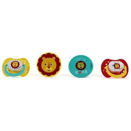 Cudlie - Fisher Price 2 Pacifier/2 Clip, Hear Me Roar image {3}