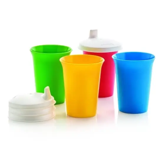 Tupperware 8pc Bell Tumblers with Sippy Seal Set image {2}