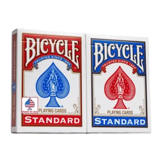 Bicycle Standard Playing Cards 2pk: Educational Math & Letters Cardstock image {8}