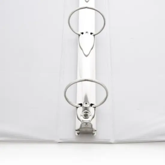 BAZIC Products&reg; 3-Ring View Binder with 2 Pockets, 1.5", White, Pack of 6 image {2}