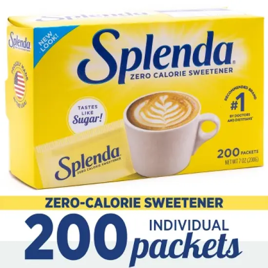 Splenda Zero Calorie Sweetener Packets - 7oz/200pk image {1}