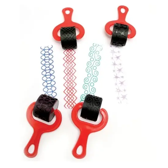 Ready 2 Learn Ready2Learn Paint and Clay Explorer Rollers, 4 Per Set, 2 Sets image {1}