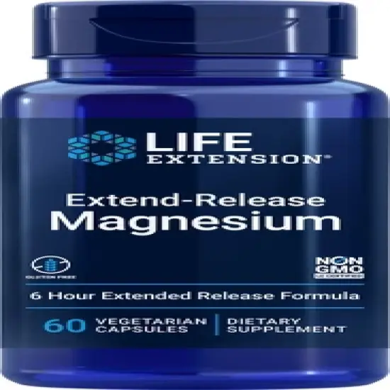 Extend-Release Magnesium by Life Extension  -  60 VegCap image {2}