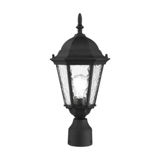 Livex Lighting Hamilton 1 - Light Post Light in  Textured Black image {5}