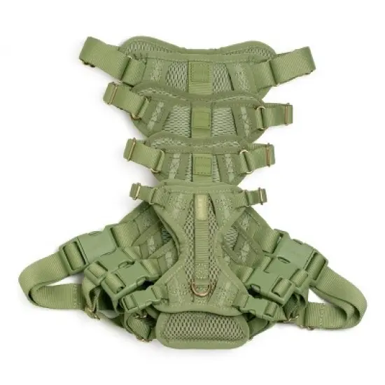 AWOO Huggie Padded Recycled Air Mesh Dog Harness image {3}