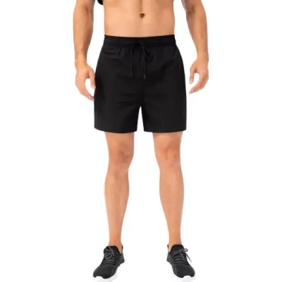 Anna-Kaci Active Men's Quick-Dry Athletic Shorts with Adjustable Drawstring Waist and Side Pockets image {1}