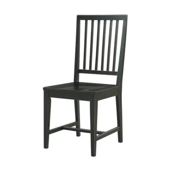Set of 2 Vienna Wood Dining Armless Chairs - Alaterre Furniture image {4}