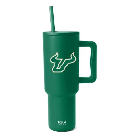 NCAA South Florida Bulls Simple Modern Trek Tumbler - 40oz image {3}