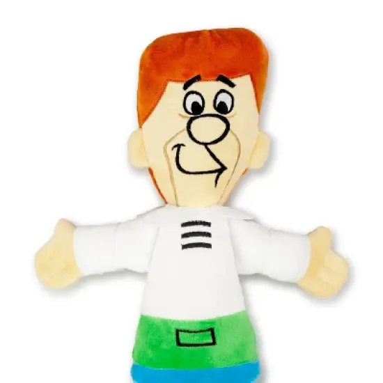 Crowded Coop, LLC The Jetsons George Jetson 12" Plush Dog Toy image {2}