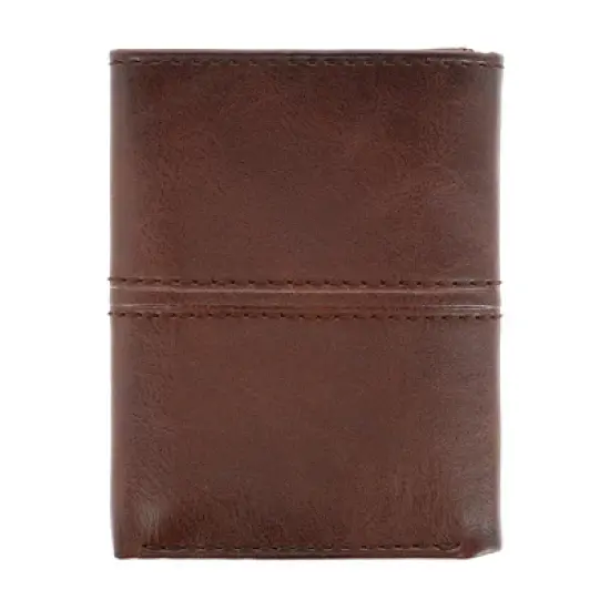 Columbia Men's RFID Protected Trifold Wallet with Double Row Stitching image {1}