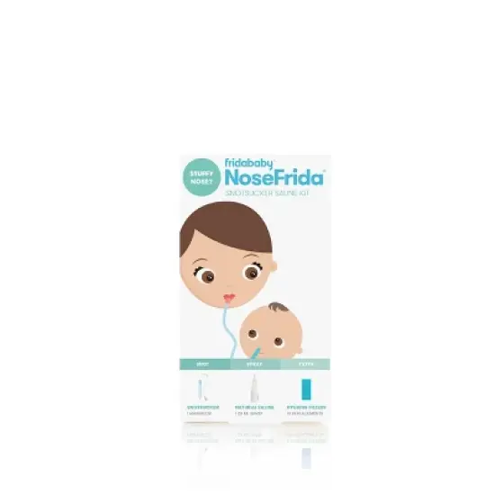 Frida Baby Baby Nasal Aspirator NoseFrida The Snotsucker All-Natural Saline Nasal Spray - 12ct image {8}