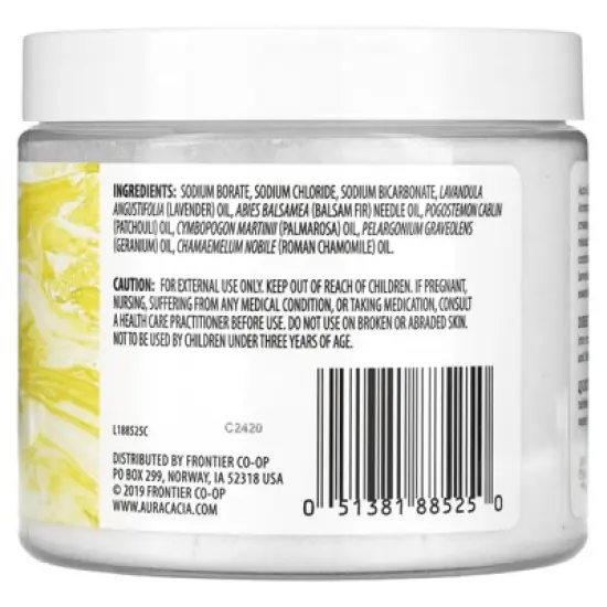 Aura Cacia Aromatherapy Mineral Bath, Tranquil Chamomile, 16 oz (454 g) image {1}