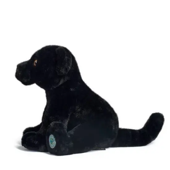 FAO Schwarz 10" Planet Love Recycled Bottle Black Panther Toy Plush image {4}