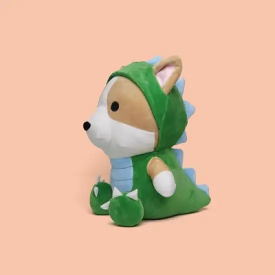 Avocatt Corgi Dinosaur Plush image {4}