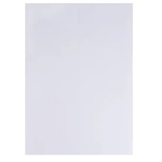 Juvale 48-Pack White Self Adhesive Blank Labels Stickers Sheets, 8.5 x 11 in image {2}