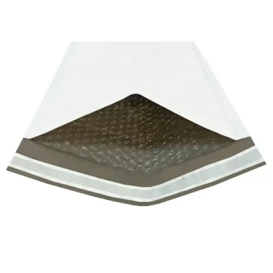 UOFFICE 200 Poly Bubble Mailer Bags 9.5"x14.5" #4 White Self-Sealing Envelopes image {4}