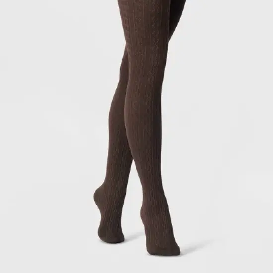 Women's Cable Sweater Tights - A New Day&trade; image {3}