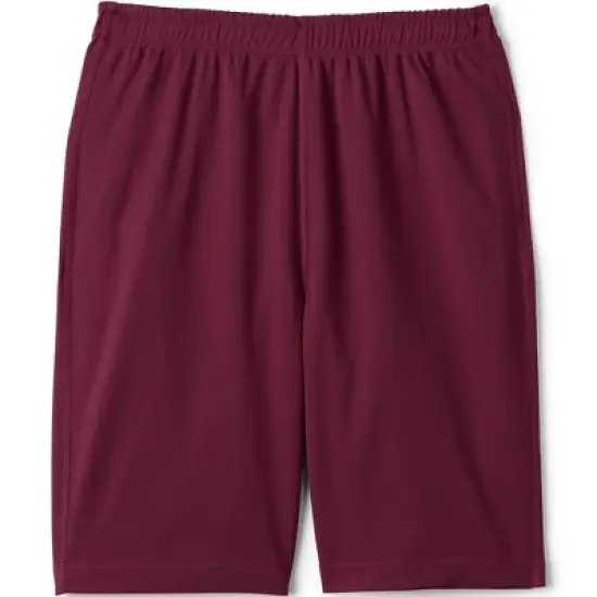 Lands' End Lands' End School Uniform Men's Mesh Gym Shorts image {8}