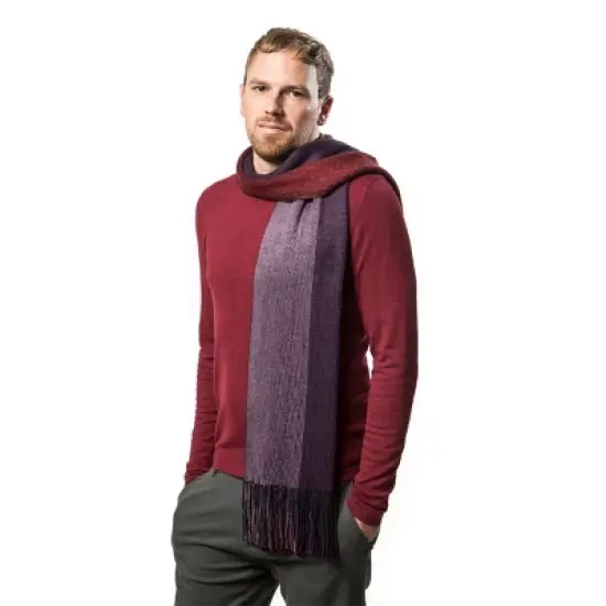 Mio Marino | King Striped Knit Scarf image {11}