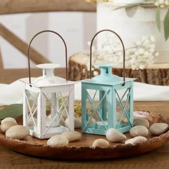 Kate Aspen Luminous Mini-Lantern Tea Light Holder image {2}