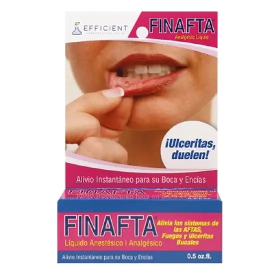Finafta - Oral Anesthetic Treatment Liquid, 0.5 Oz image {3}
