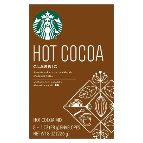 Starbucks Classic Hot Cocoa Mix - 8oz/8ct image {1}
