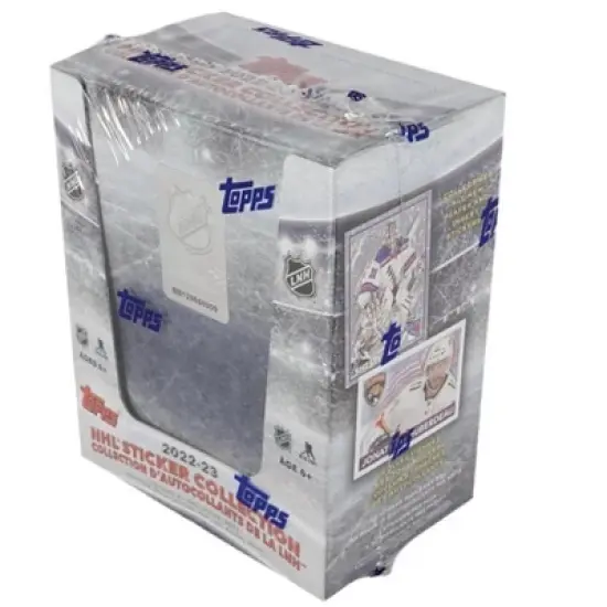 2022-23 Topps NHL Hockey Sticker Collection Box image {1}