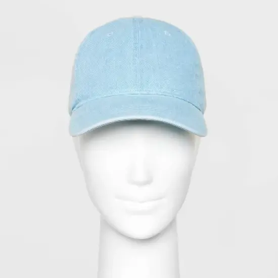 Denim Dad Hat - Mighty Fine Blue image {1}