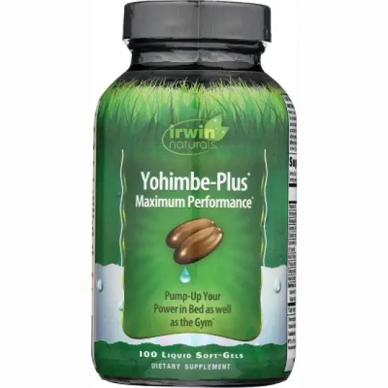 Irwin Naturals Yohimbe-Plus 100 Softgels image {4}