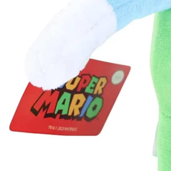 Nintendo Super Mario 12 Inch Character Plush | Ice Luigi image {2}