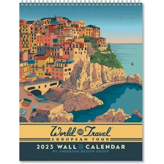 Americanflat 12 Month 2023 Calendar  - Monthly Format Large Wall Calendar - Hanging Wall Planner 10x26 Inches When Open image {2}