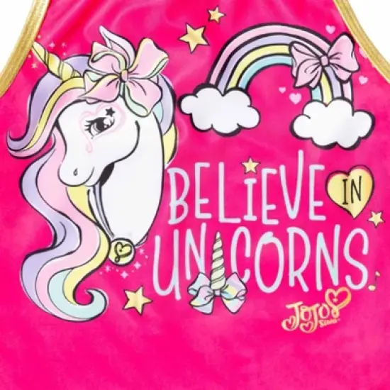 JoJo Siwa Girls Racerback Tankini Top and Bikini Bottom Swim Set Little Kid to Big Kid  image {4}