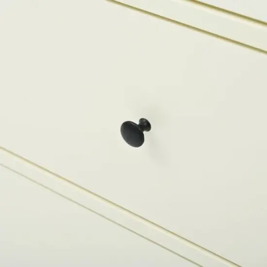 77"H Farmhouse Kitchen Pantry Cabinet with 3 Adjustable Shelves, 8 Door Shelves & 3 Drawers, Freestanding Tall Storage Cupboard - ModernLuxe image {10}