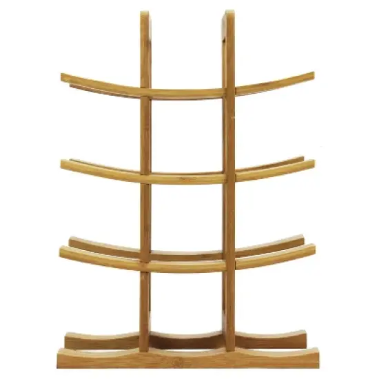 Oceanstar 12-Bottle Natural  Wine Rack image {1}