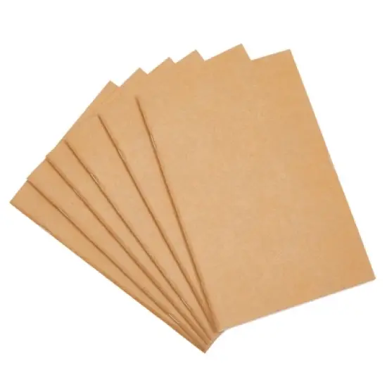 Paper Junkie 24 Pack Blank Journals Bulk Set, Kraft Paper Blank Books To Write Stories, 5.5x8.5" Notebooks for Kids, A5 Size, Brown image {7}